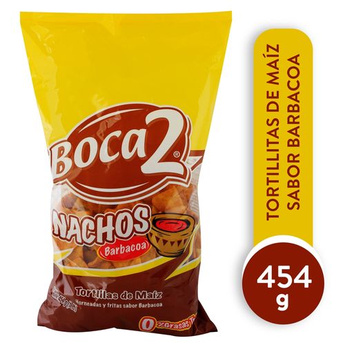 Snack Boca2 nachos barbacoa - 453.6 g