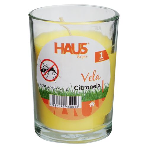 Vela En Vaso Citronela Haus