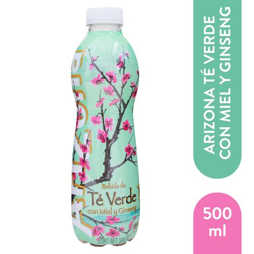 T Verde Arizona Con Miel Y Ginseng 500ml