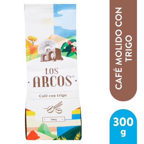 Los Arcos Cafe Con Trigo 300 Gr