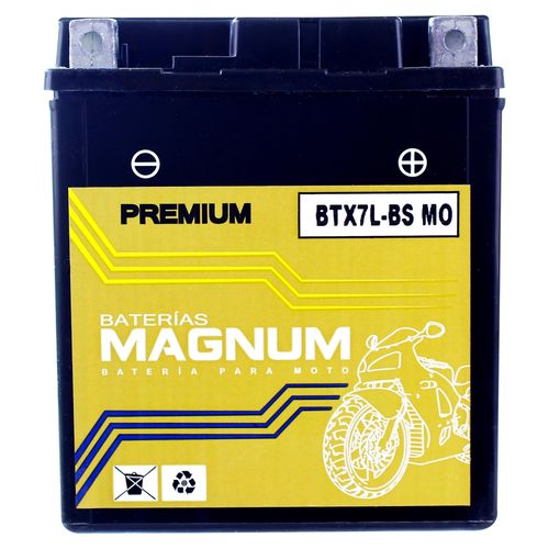 Batería Magnum de moto BTX7LBS AGM