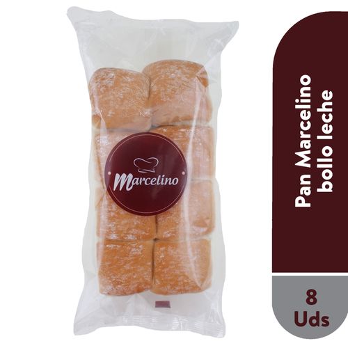 Pan Marcelino bollo leche -8 uds