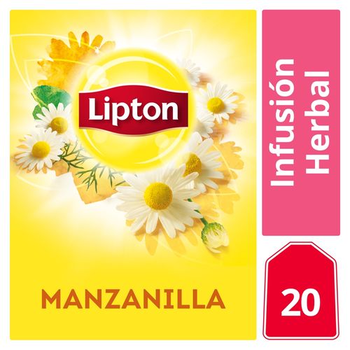 Te Lipton Manzanilla 20 sobres - 20gr