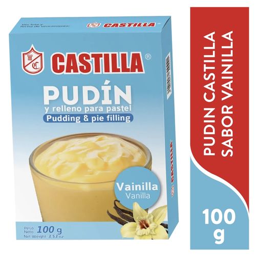 Pudín Castilla sabor vainilla -100 g