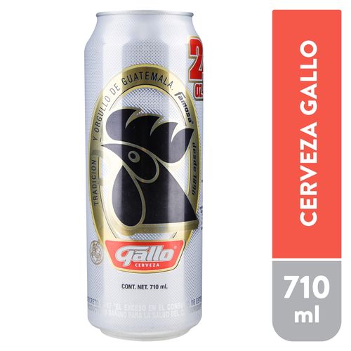 Cerveza Gallo Lata - 710ml