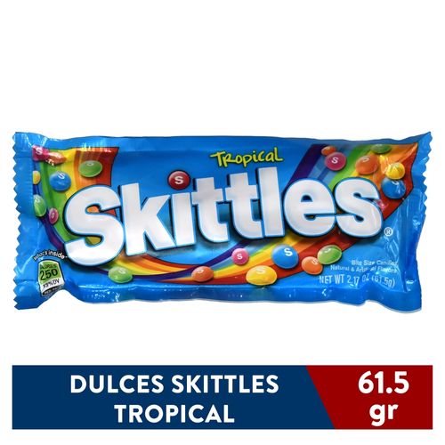 Confites Skittles Tropical - 61.5gr