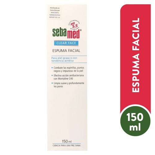 Clear Face Sebamed Espuma Facial 150Ml