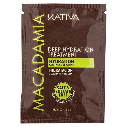 Tratamiento Kativa Macadamia Hidratación - 35 g