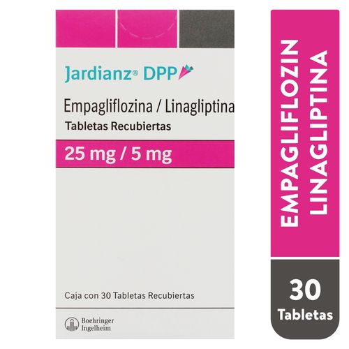 Jardianz Dpp 25/5Mg X 30 Tabletas