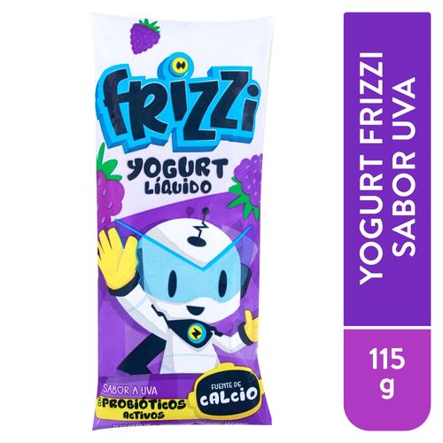 Yogurt Frizzi  sabor uva - 115 g