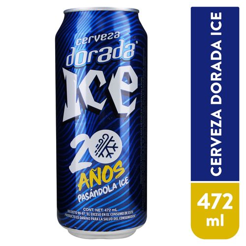 Cerveza Dorada Ice Lata - 473ml