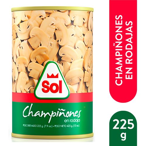 Champinones Sol En Rodaja - 225gr