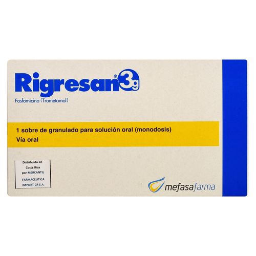 Antibiótico Rigresan 3G X1 Sobres