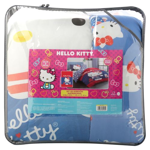 Set Edredon Matrimonial Hello Kittie