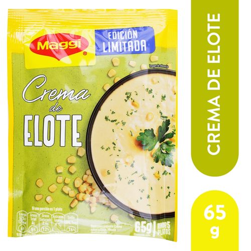 Sopa Instantánea Maggi Crema De Elote - 65 g