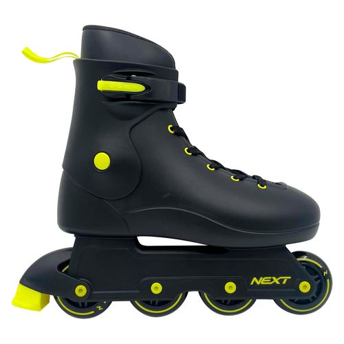 Patines Next pro en línea con freno trasero y marco de polímero