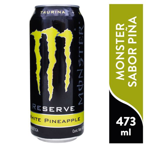 Bebida energizante Monster sabor piña lata - 473 ml