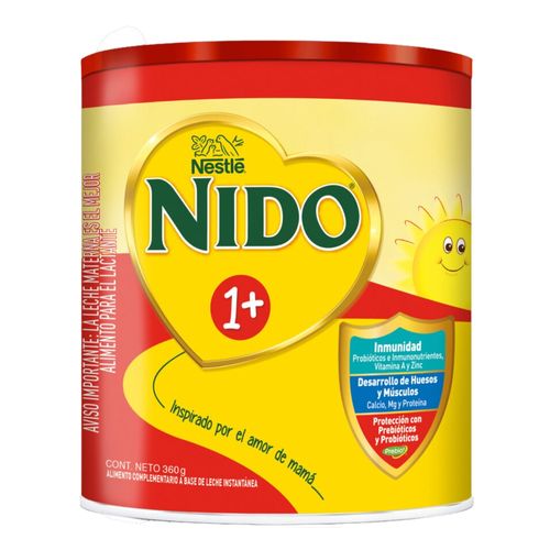 Leche Polvo Nido Crecimiento 1 más - 360 g