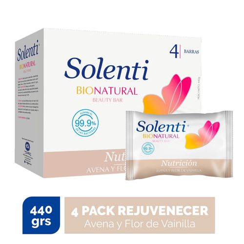 Jabon Toc Solenti Nutricion 4u 440gr