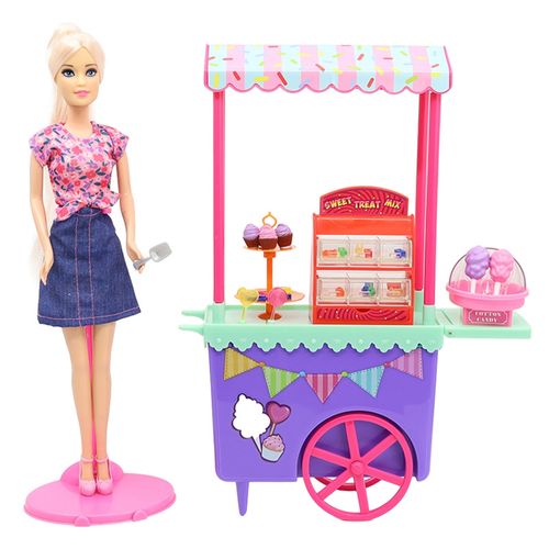 Set Brittany puesto de helados con accesorios