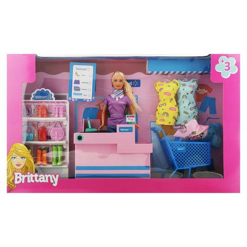 Muñeca Brittany en el supermercado