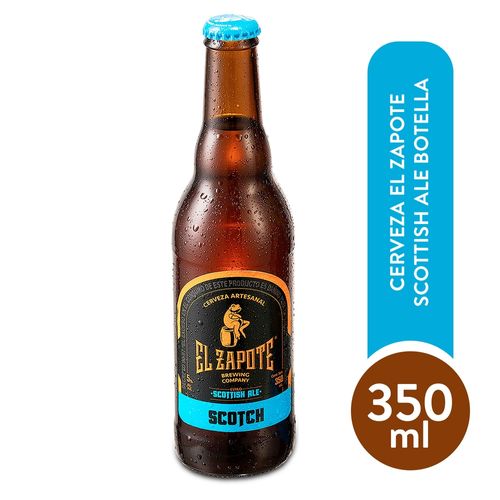 Cerveza El Zapote Scottish Ale Botella - 350 ml