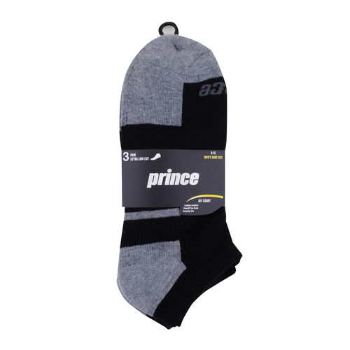 Prince Extra Low Cut Mens2 Black 3P