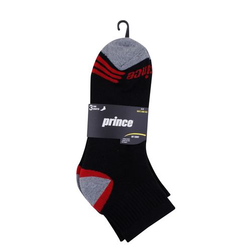 Prince Ankle Quarter Mens9 Black 3