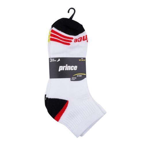 Prince Ankle Quarter Mens8 White 3P