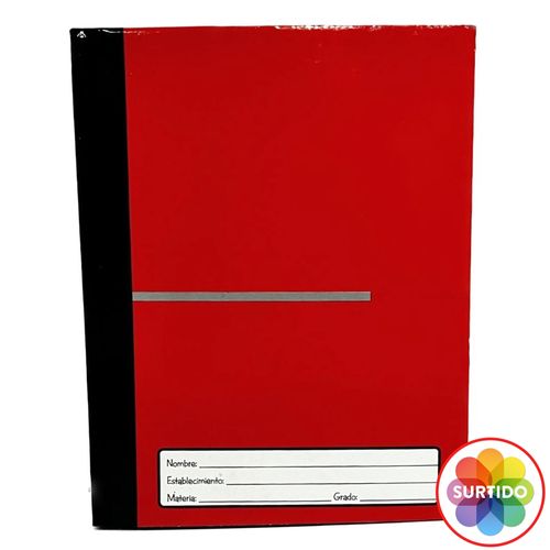 Cuaderno Rayados Illescas tamaño carta multimateria - 200 hojas