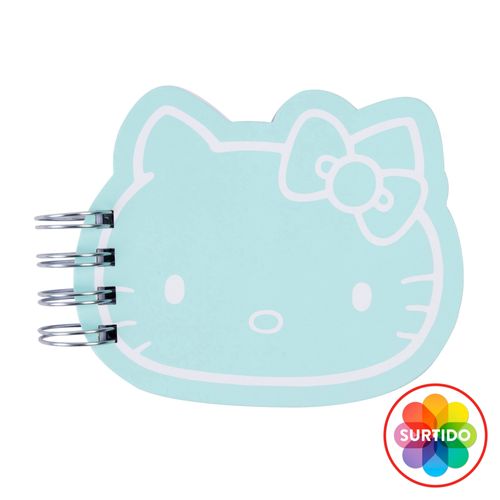 Mini block Hello Kitty de resortes - 100 hojas