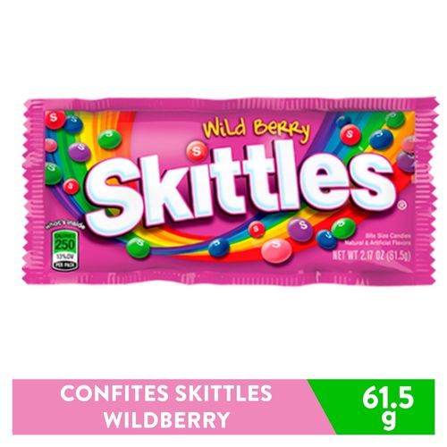 Confites Skittles Wildberry - 61.5 g