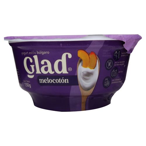 Yogurt Glad Melocoton150 Gr