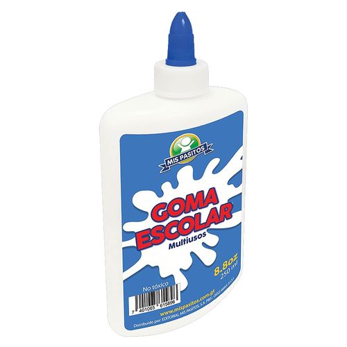 Pegamento líquido Mis Pasitos escolar blanco - 250 ml
