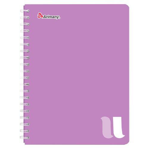 Cuaderno Arimany pasta semi dura espiral - 100 hojas