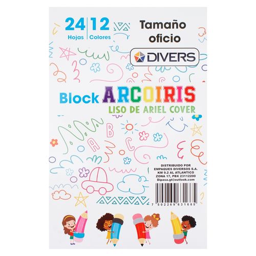 Block Diversey ariel cover tamaño oficio - 24 Uds