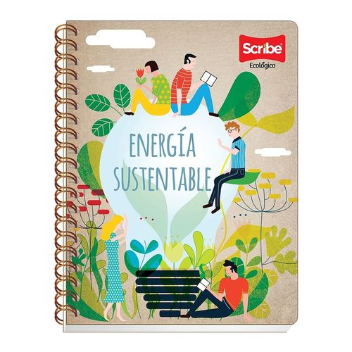 Cuaderno Scribe espiral ecológico rayado