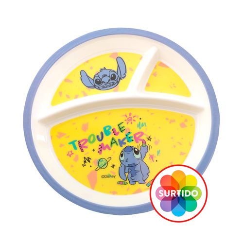 Plato para niños Lilo & Stitch resistente y colorido