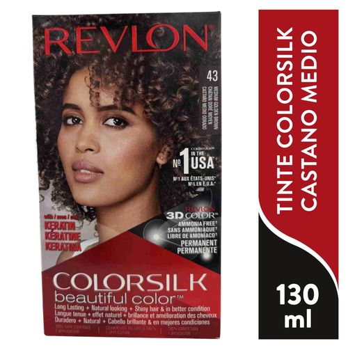 Tinte Revlon Castano Med 43 Dorado - 130ml