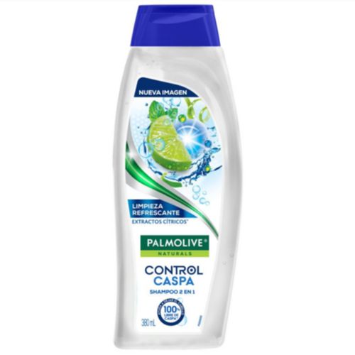 Shampoo Palmolive Naturals Control Caspa Extractos Citricos 380 ml