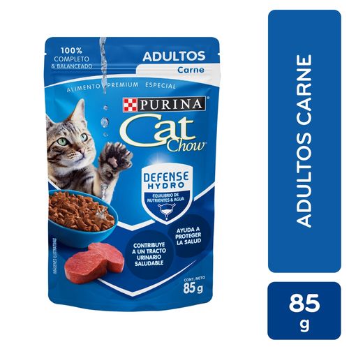 Alimento Húmedo Gato Adulto Purina Cat Chow Carne  -85 g