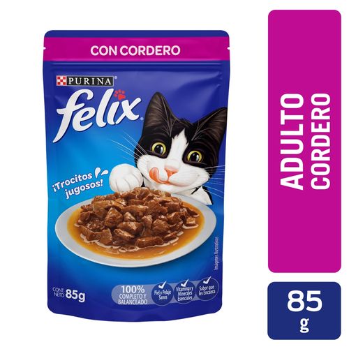 Alimento Gato Adulto Purina Felix Cordero - 85 g