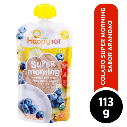 Compota Happy Super Morning Arándano - 113 g