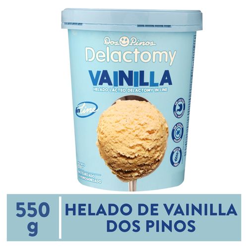 Helado Dos Pinos Inline Vainilla - 550 g