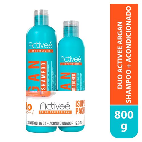 Duo Activee Argan Sh 16oz Y Condi 28 Oz
