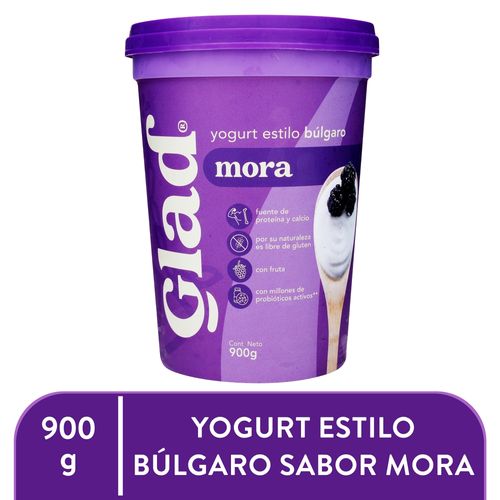 Yogurt Estilo Búlgaro Sabor Mora - 900 g