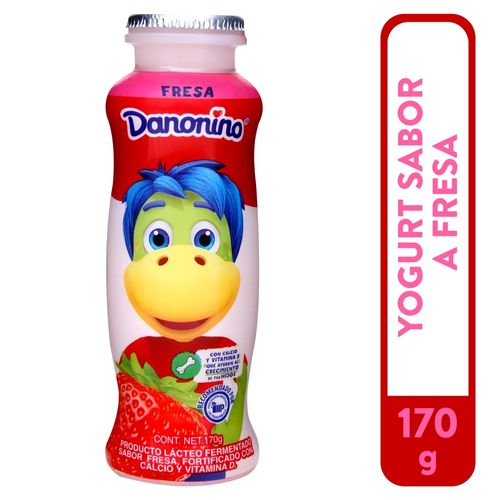 Yogurt Danonino Bebible Fresa - 170 g