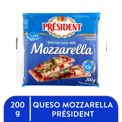 Queso President mozarella - 200 g