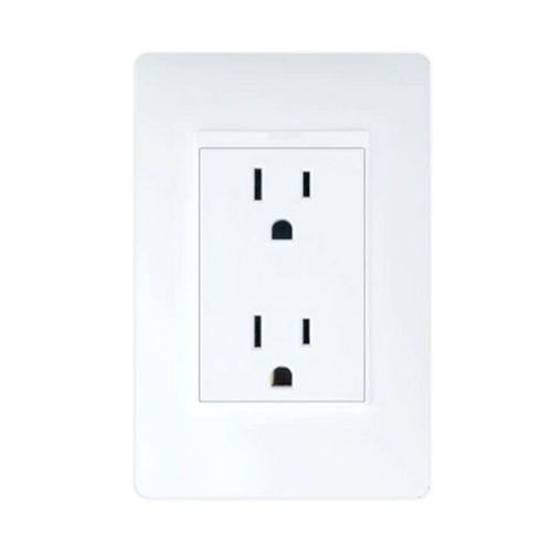 Toma Luzica Doble Blan 2pt15 Amp Pu1228