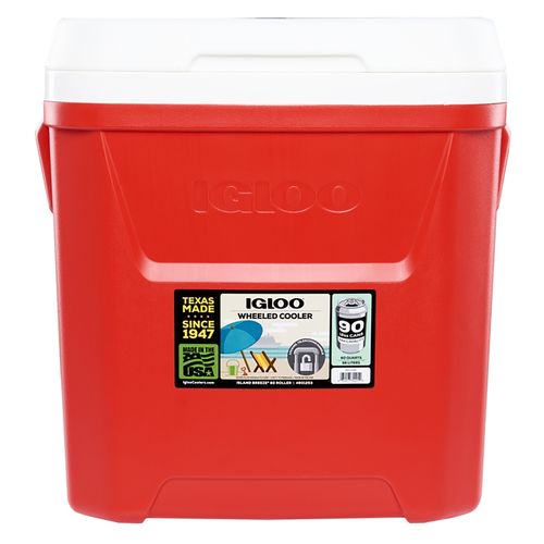 Hielera Igloo con rodines colores surtidos - 56 L